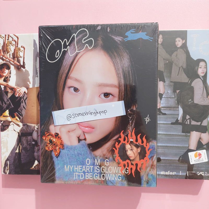 [Ready Stock POB] NewJeans 'OMG' Message Card Ver. Sealed | Minji Hanni Danielle Haerin Hyein