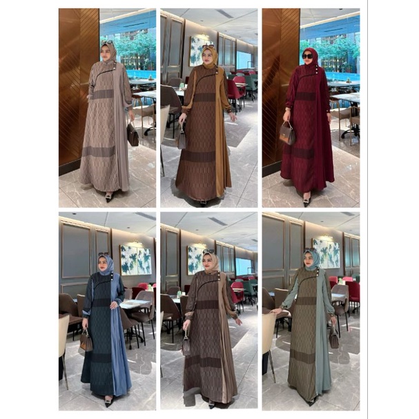 AZIZAH DRESS BY RESTU MANDEH / GAMIS WANITA TERBARU
