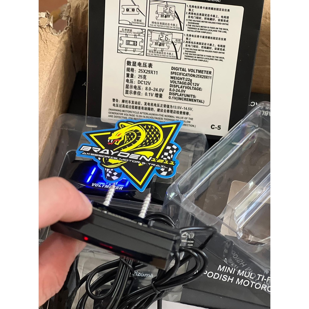 Voltmeter motor / volt meter rizoma