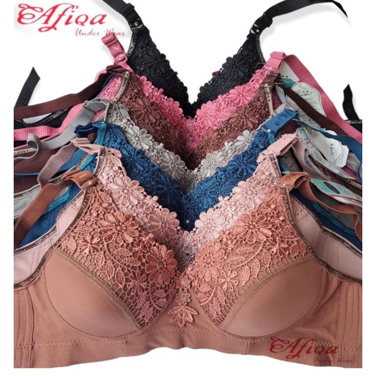 Bra Bh PIAOLI PL500/PL603 Renda Sexy | Bh Busa Tebal Bagian Bawah Tanpa Kawat