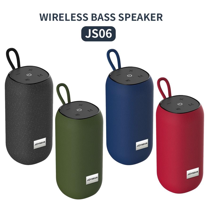 ✿QlK JOYSEUS Speaker Bluetooth Portable Bluetooth Hitz TWS Speaker Bluetooth Super Bass JS06 ✿ ★★