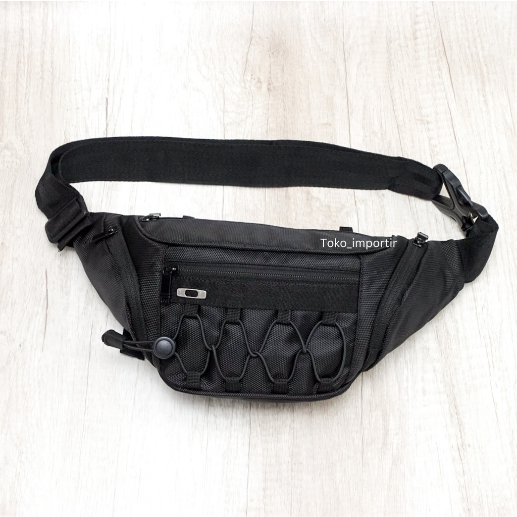 Waistbag Oakley Pria Import Mirror ORI Tas Pinggang Pria Anti Air