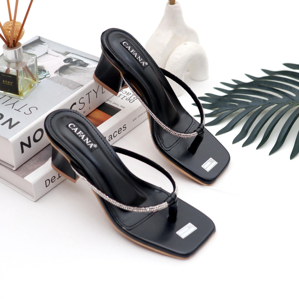 Sandal Hak Tahu Jepit Wanita Sesya SDH306