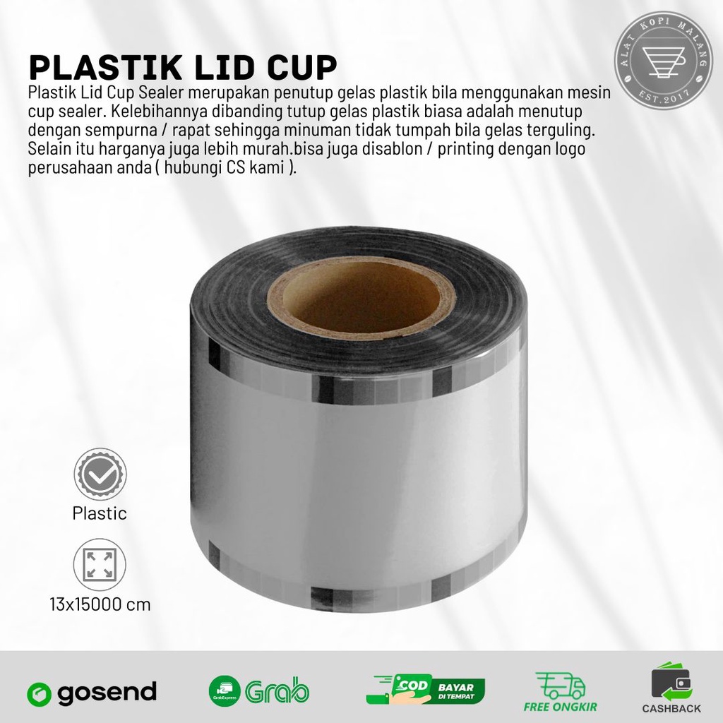 Plastik Cup Sealer Polos