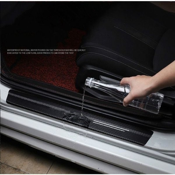 BAROKAH GAMIS Adesive Glue / Car Line Guard List Carbon Stiker Anti Lecet Lip Bumper