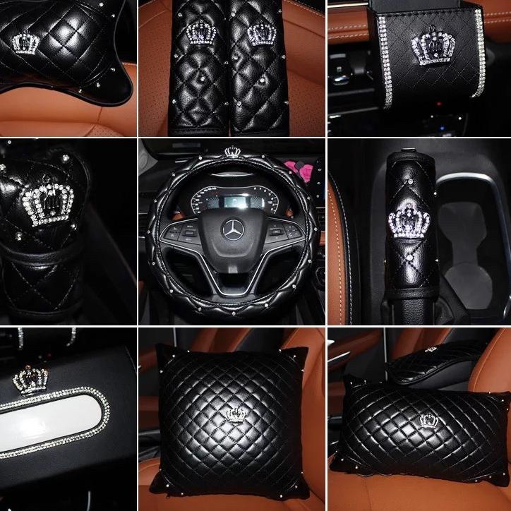 ⅍ sarung mahkota seris DAD Bantal mobil rem gigi mobil stir DAD mahkota CROWN MAHKOTA ➵