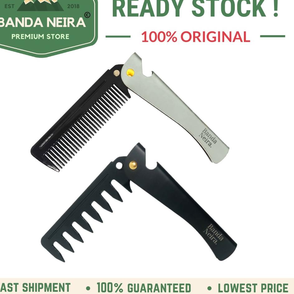 ✷ The Mason Steel Folding Comb / Sisir Lipat by Banda Neira Grooming ☆
