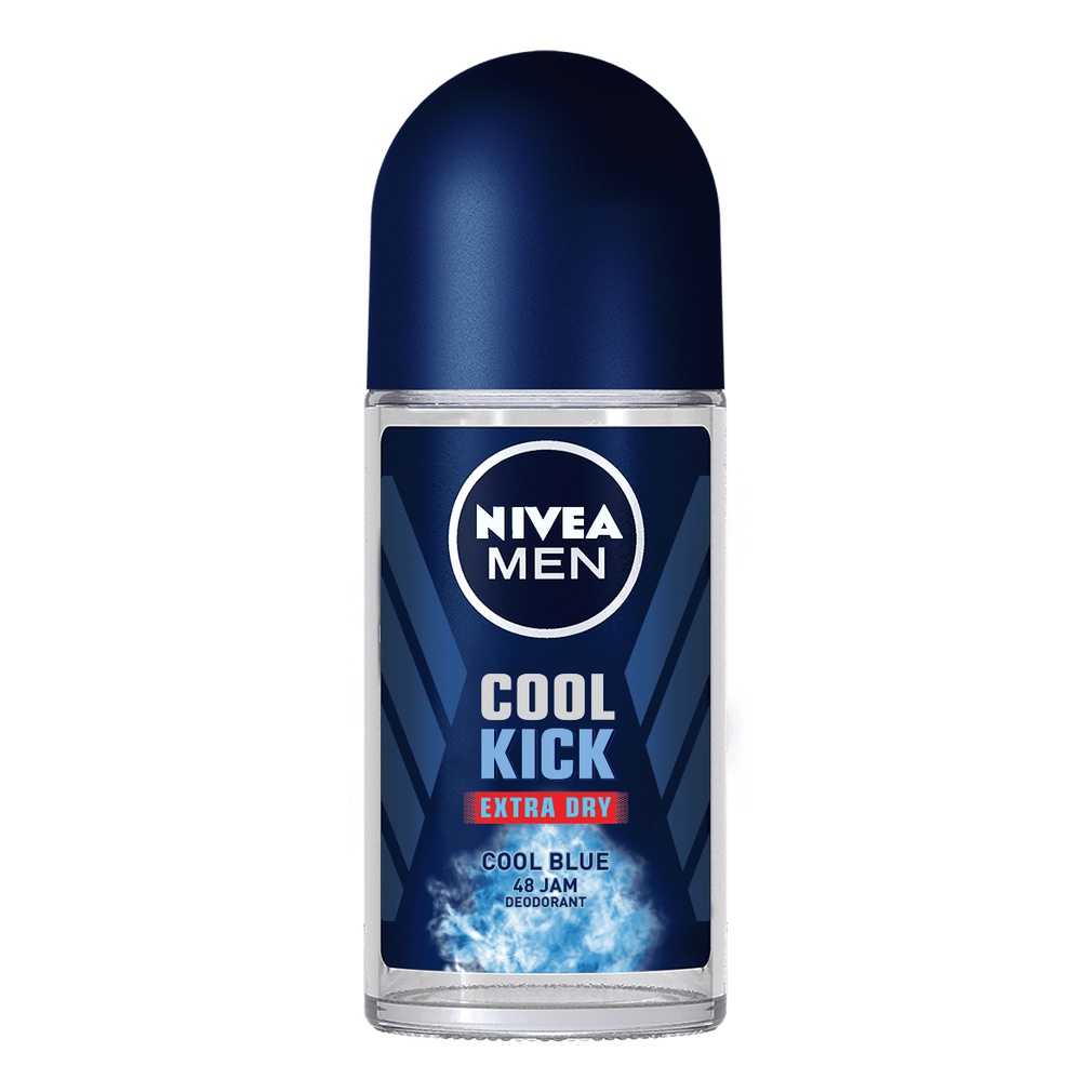 Nivea MEN Cool KICK COOL BLUE Deodorant Roll On 50ML