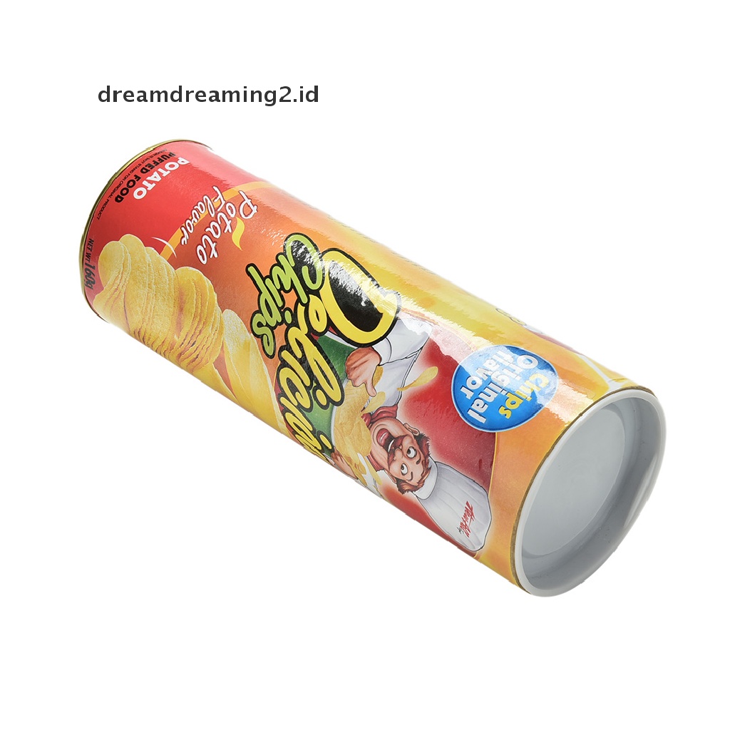 (dream) 1pcs Trick Potato Chip Dapat Novelty Canda Prank Jump Snake Mainan Rumit Lucu.