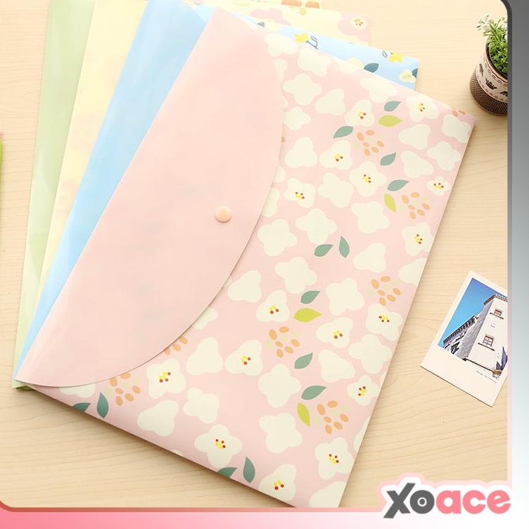 

P36 Map A4 Plastik Motif Bunga Floral DCA0249 TELAH HADIR ➯