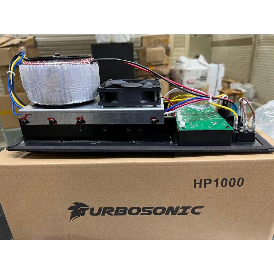 Turbosonic Mesin Kit Power Amplifier Aktif model huper original 1000 Watt HP1000 / HP1000BT / HP 1000