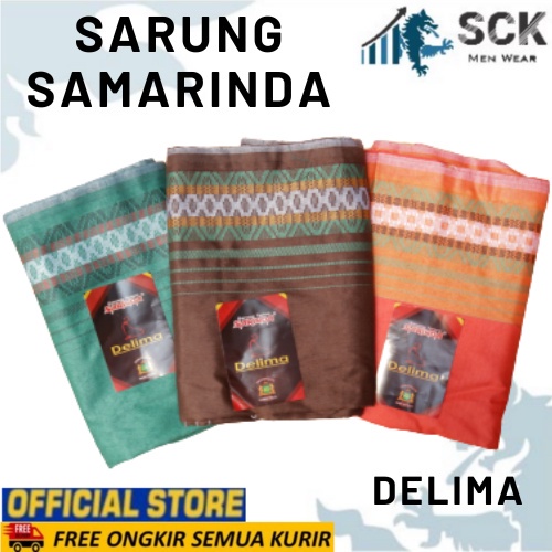 Sarung Sholat SAMARINDA DELIMA PREMIUM MIKA untuk Puasa Hadiah Lebaran 120 X 110 Corak Doby Santri / Sarung Ibadah Lebaran - sckmenwear GROSIR