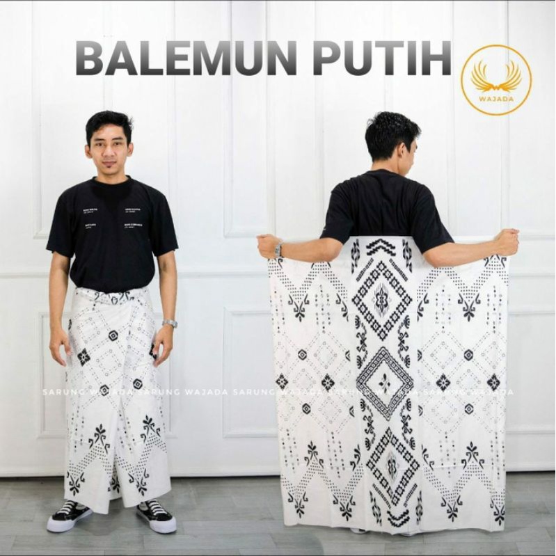 SARUNG MOTIF BATIK PALAIKAT PALEKAT ALA SANTRI KAIN SARUNG WAJADA