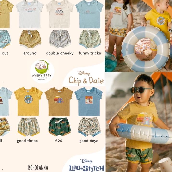➸ BOHOPANNA BAE SET DISNEY/ Baby Set Berlengan BOHOPANNA/ Bohopanna set ✳