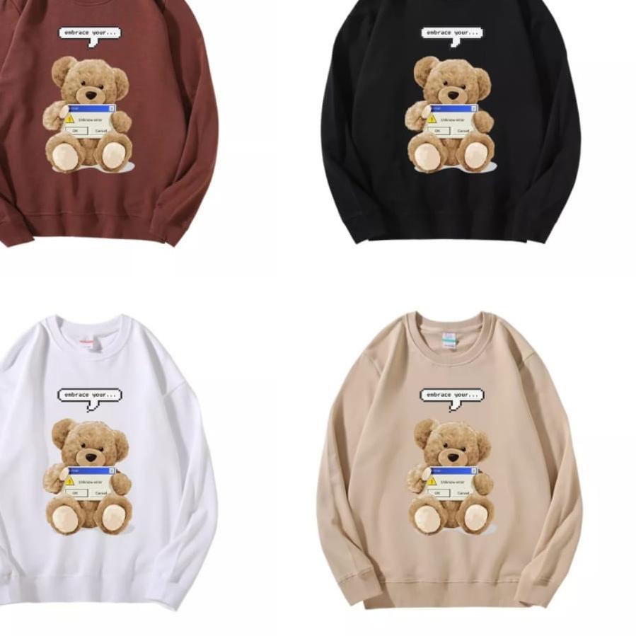 ✿ FC - SWEATER EMBRACE YOUR TEDDY BEAR // Sweater Oversize Teddy Bear ◄