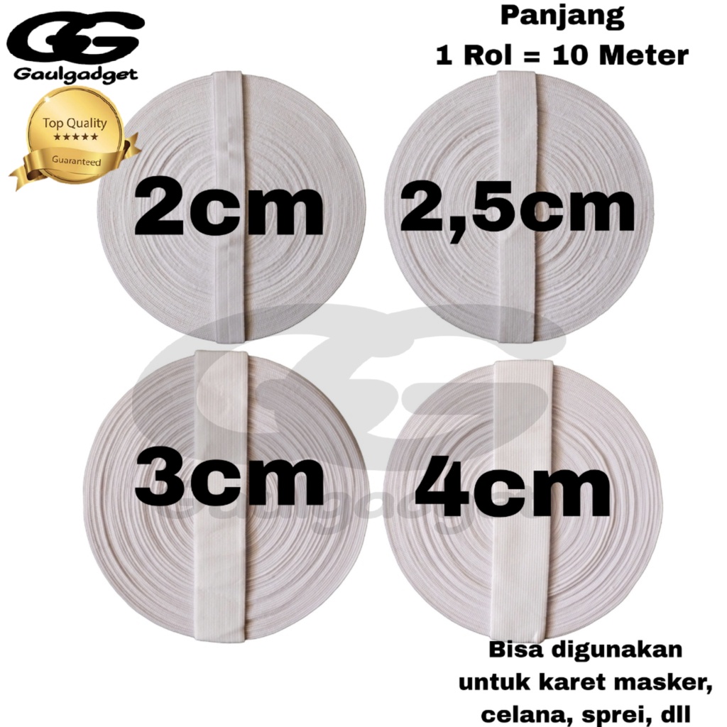 Tali Karet Elastis 2cm