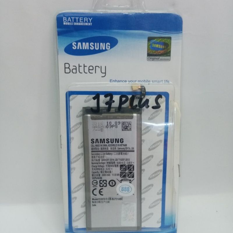 Battery baterai BATRE Samsung J7 plus C710 J7+ EB BJ731ABE GALAXY J7 PLUS