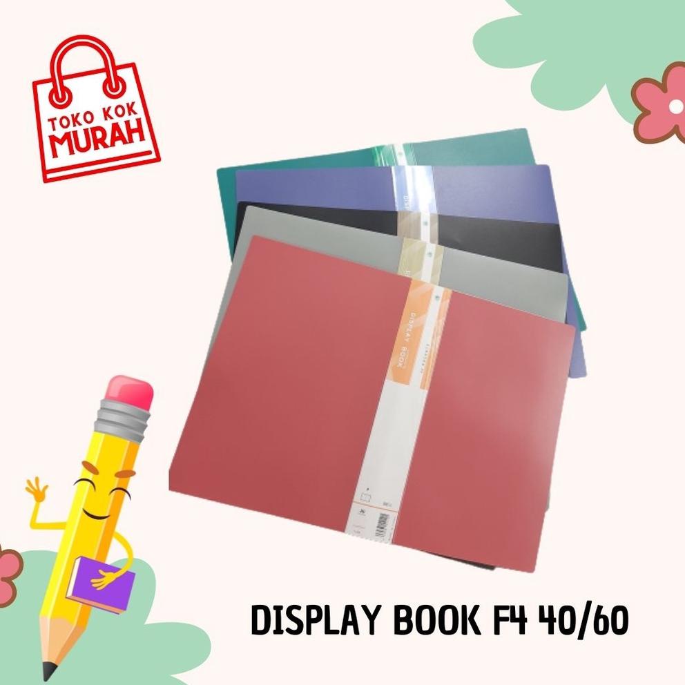 

T40 Display Book F4 40 / 60 Pocket READY STOCK ™