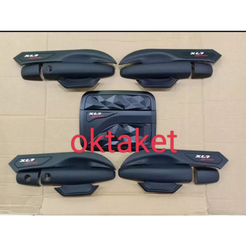 paket outer handle tank cover suzuki XL7 2020 2023  hitam chrome