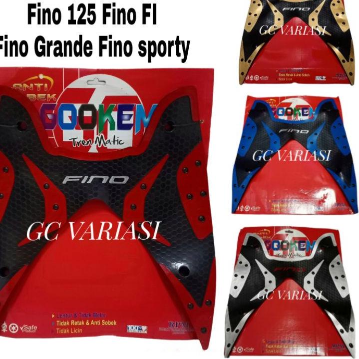 Karpet alas pijakan motor Yamaha Fino fi Fino sporty Fino Grande new Fino 125/KARPET MOTOR FINO/KARP