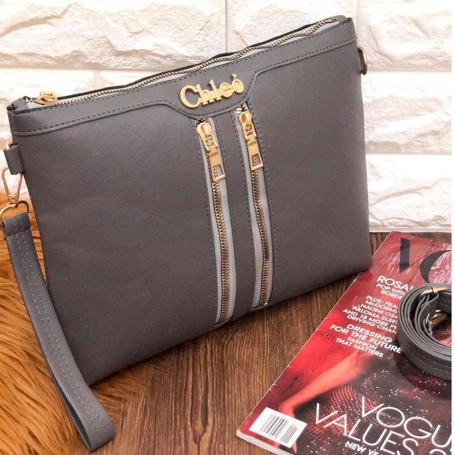 Import ✨Terbaik✨ Clutch BONIA DOUBLE ZIPPER Super Premium import tas batam selempang wanita gas 