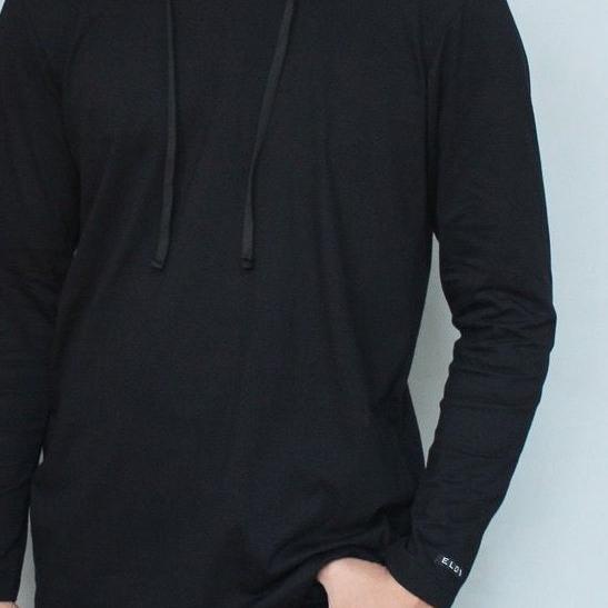 ➵ kaos lengan panjang bertopi hoodie kupluk lengan panjang ֍