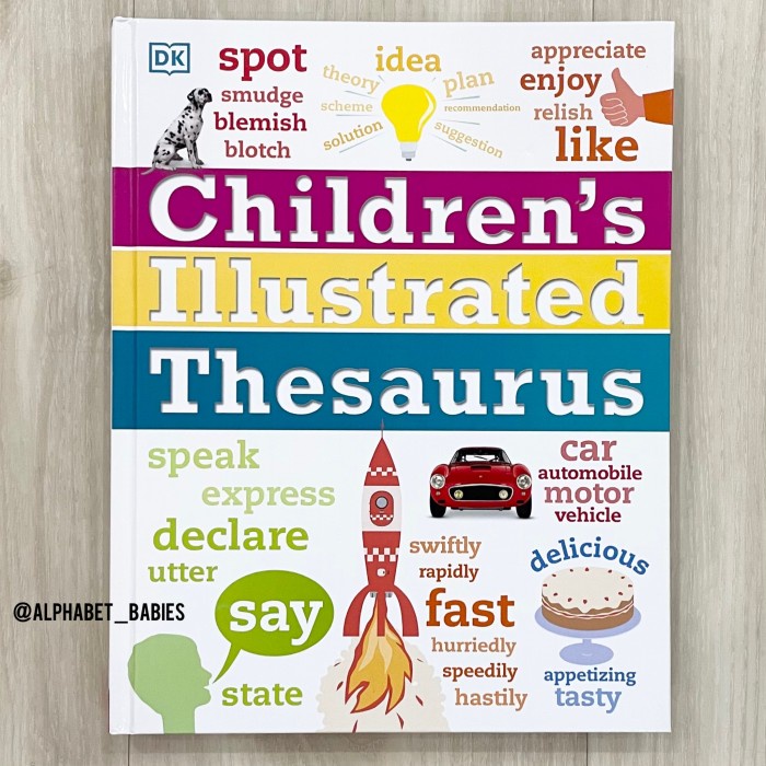 Terlaris Dk Children'S Illustrated Thesaurus