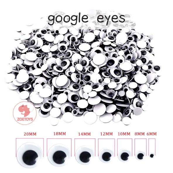 Zoetoys Google Eyes | Mata Boneka | Kocak