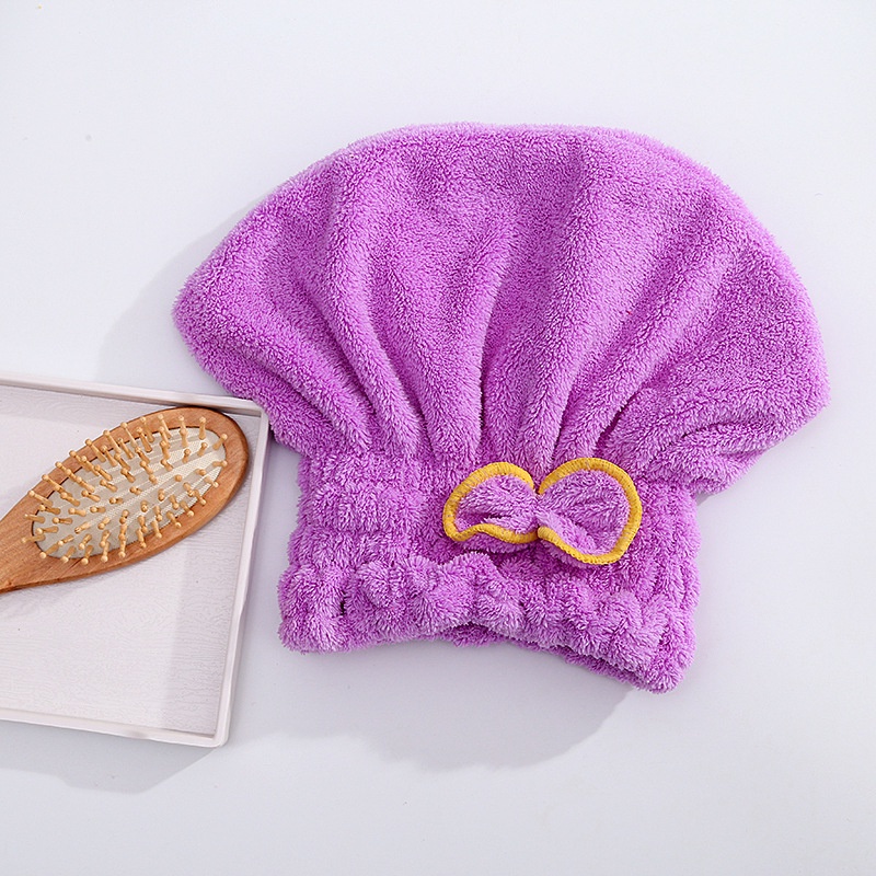 BV.ID HD958 Handuk Kepala Wanita Dewasa Pita Shower Cap Dry Topi Handuk Mandi Keramas Microfiber