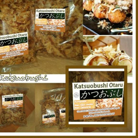 

✯ Ikan Cakalang katsuobushi 200 gram- Taburan takoyaki - Ikan Cakalang Asap 200 gram ➽