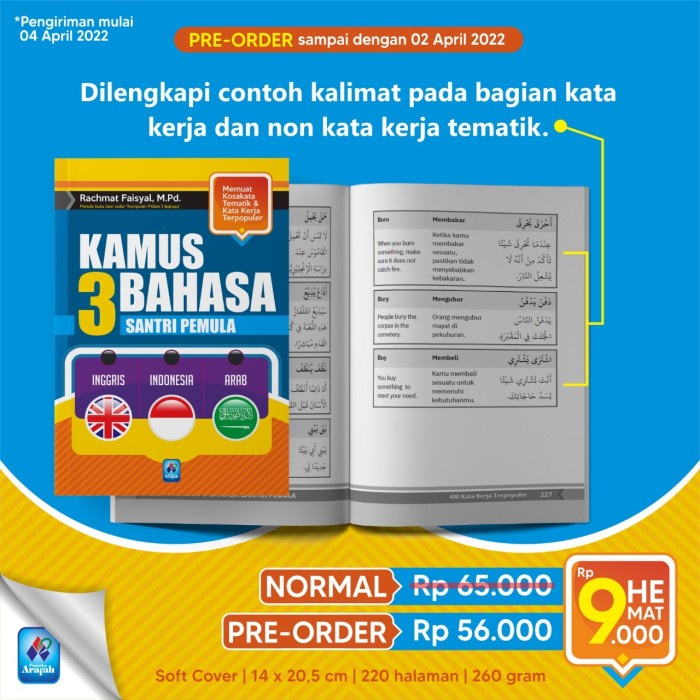 

Kamus 3 Bahasa Santri Pemula