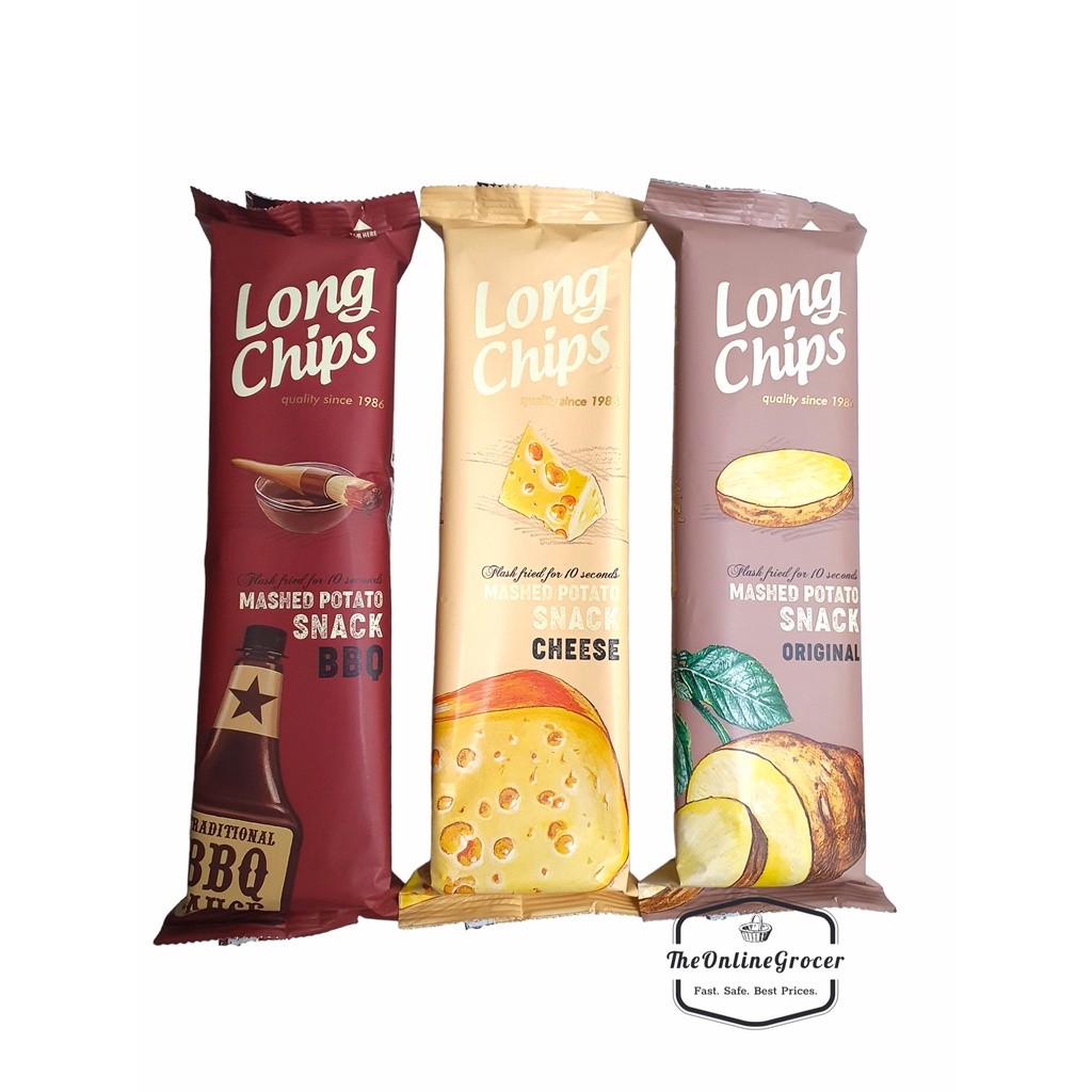 Long Chips Mashed Potato - Snack Chips 75gr