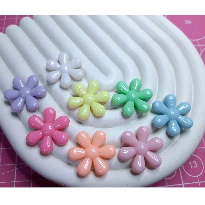 Mote Susu Bunga Mote Susu Warna Pastel