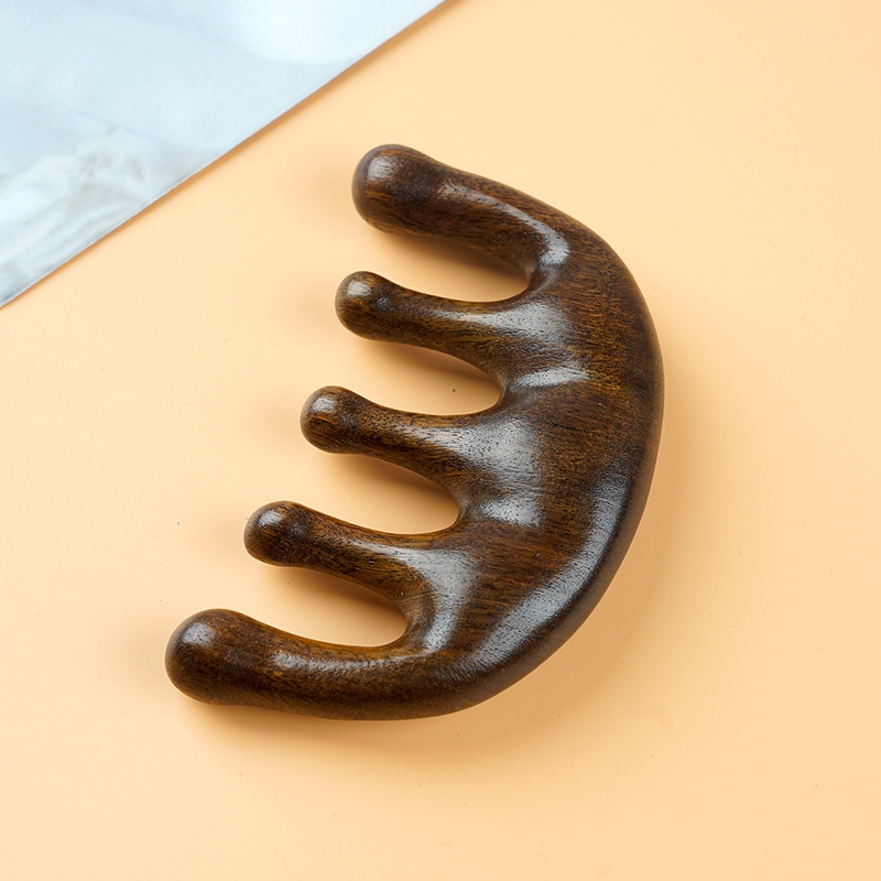 Sisir Pijat Cendana Sisir Pijat Kepala Pria Wanita Scraping Dredging Meridian Massage Comb