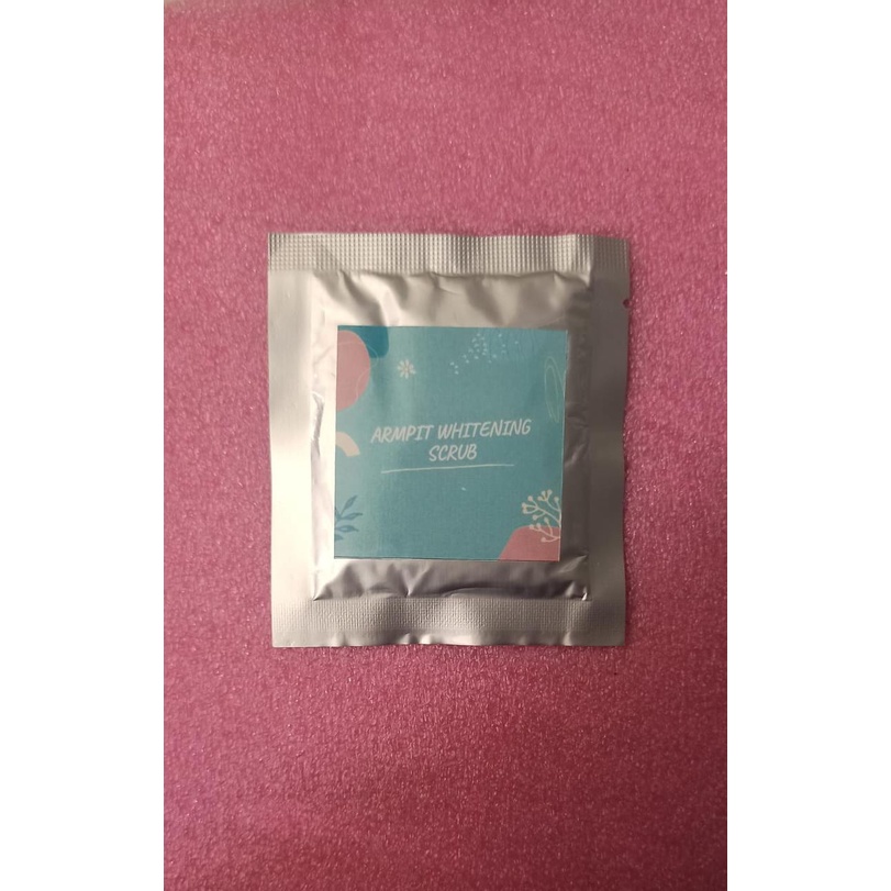 SCRUB PEMUTIH KETIAK/PEMUTIH LIPATAN/UNDERRARM WHITENING SCRUB 20 gr