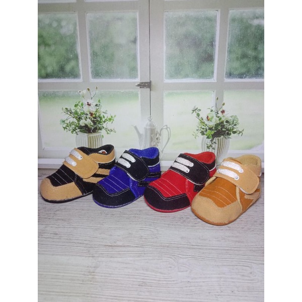 SEPATU BAYI PREWALKER ANAK LAKI LAKI USIA 0-12 BULAN / SEPATU BAYI MURAH / SEPATU ANAK KEREN / SEPATU BOOT BAYI-PNH