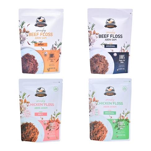 

Ezc75 Grandville Abon Original / abon anak No MSG halal mpasi Penambah Nafsu Makan Penambah Berat Badan BB Booster MPASI Bayi Anti GTM .,.,.,..,