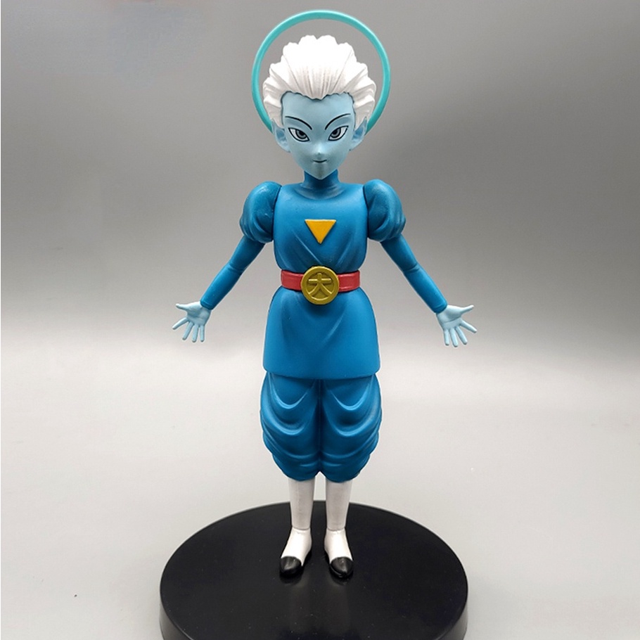 19 cm Dragon Ball Super Grand Priest Figure Grand Priest Amina Figure Figurine PVC Patung Model Boneka Koleksi Meja Decora Mainan