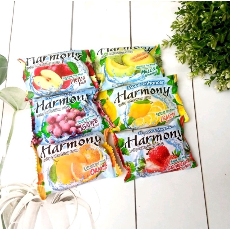 HARMONY SABUN BATANG / SABUN MANDI / BODY WASH BAR SABUN HARMONY 70GR
