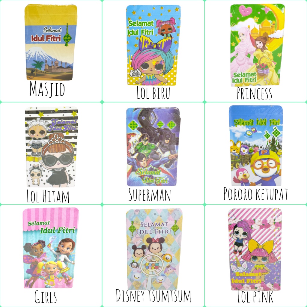 

Amplop Lebaran / Amplop Idul Fitri 1 Pack isi 10 pcs