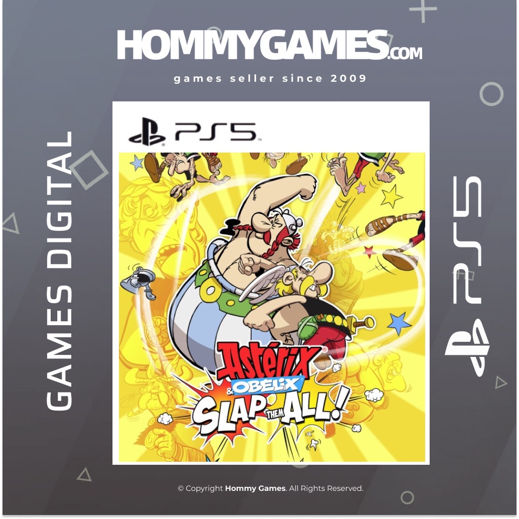 Asterix and Obelix Slap Them All! PS4 &amp; PS5 Digital Games