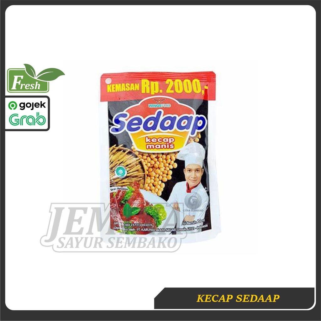 

KECAP MANIS SEDAAP 70ML Kemasan 2000 an