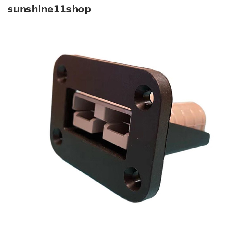 Sho Kompatibel Dengan Anderson Plug Flush Moung Panel Cover Untuk Caravan 50A 600V Kapal Plastik Socket Panel Parts N