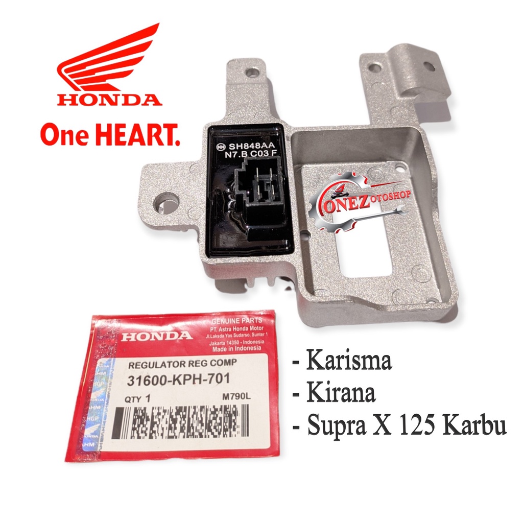 Kiprok Regulator Karisma Kirana Supra x125 Karbu