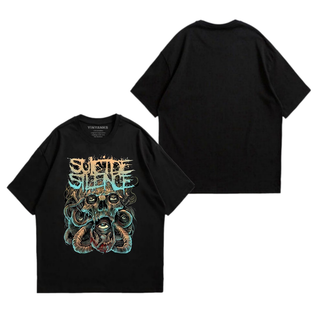 Yinyang Clothing T-Shirt Band Suicide Silence Black