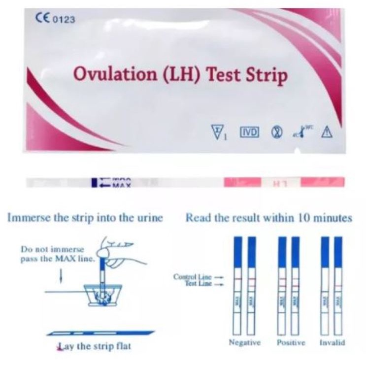 (NCS) TestPack COLLOIDAL Stik Compact HCG Test Pack Tespek Alat Tes Hamil Kehamilan / Ovulasi Kesuburan LH