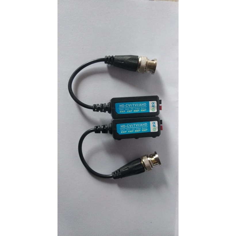 Video Balun CCTV 1 Channel 1CH 5MP Up to 8MP AHD TVI CVI Analog