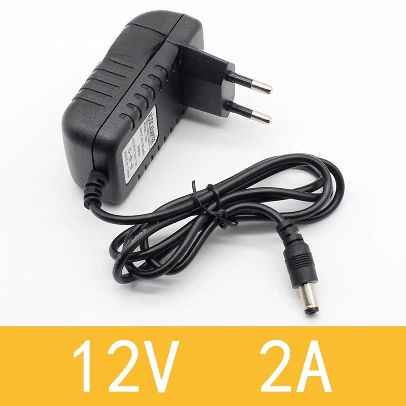 Adaptor CCTV STB Power Supply AC ke DC 12V 1A dan 2A ( Led )