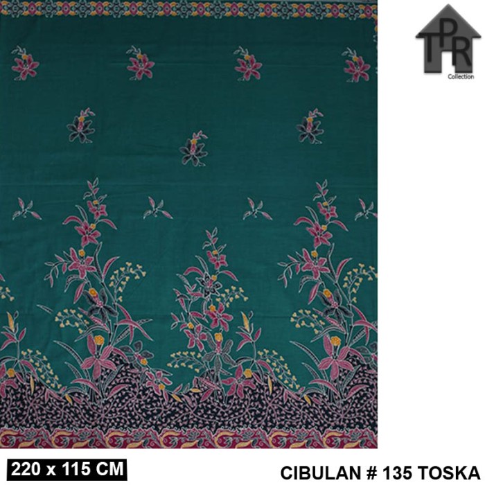 Kain Batik Seri CiBulan 220x115cm. Primisima Cap Cent Ori Unggul Jaya