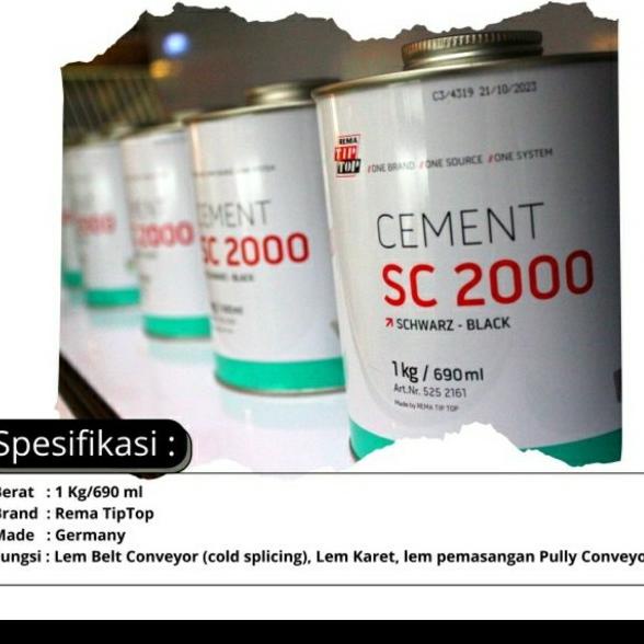

Lem Conveyor Belt SC 2000 + Hardener (REMA TIP TOP)